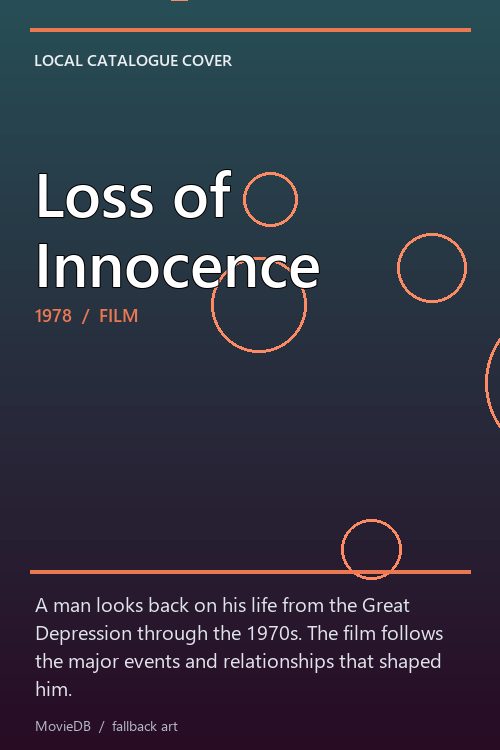Loss of Innocence poster