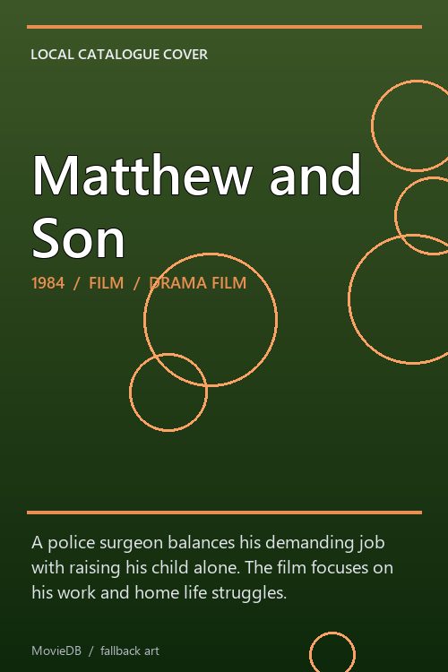 Matthew and Son poster