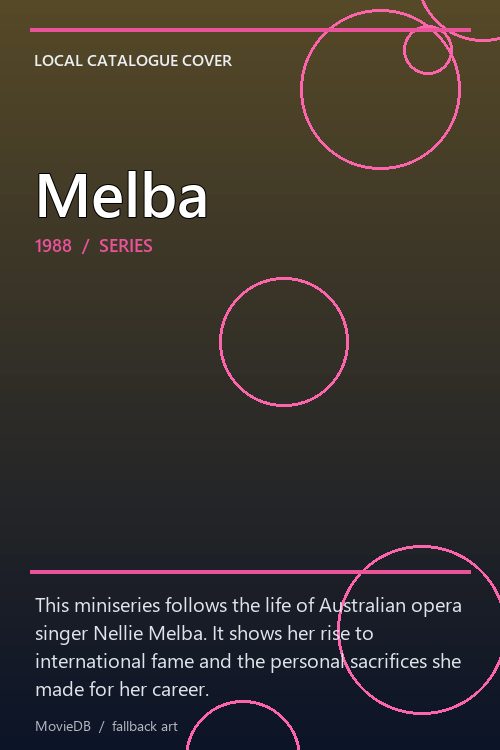 Melba poster