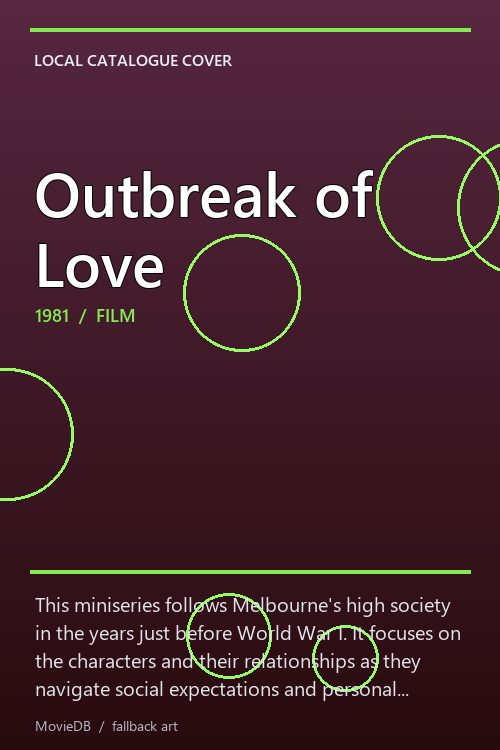 Outbreak of Love poster