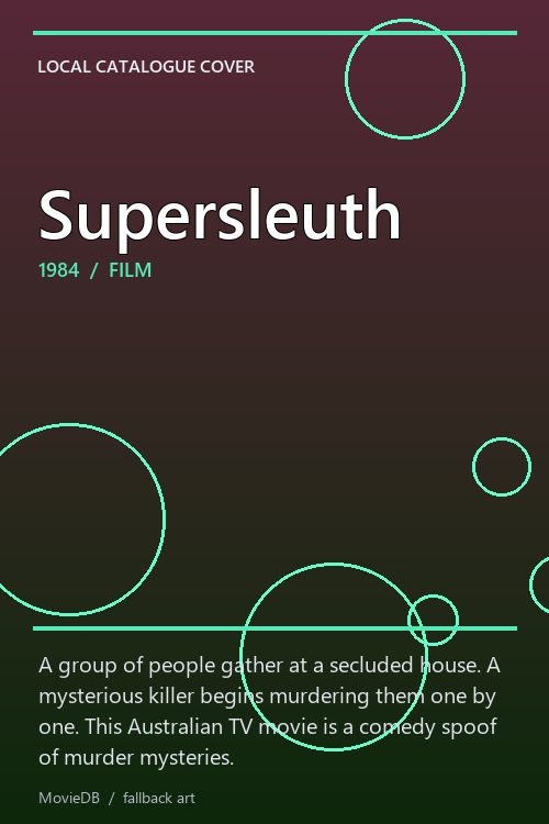 Supersleuth poster
