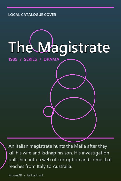 The Magistrate poster