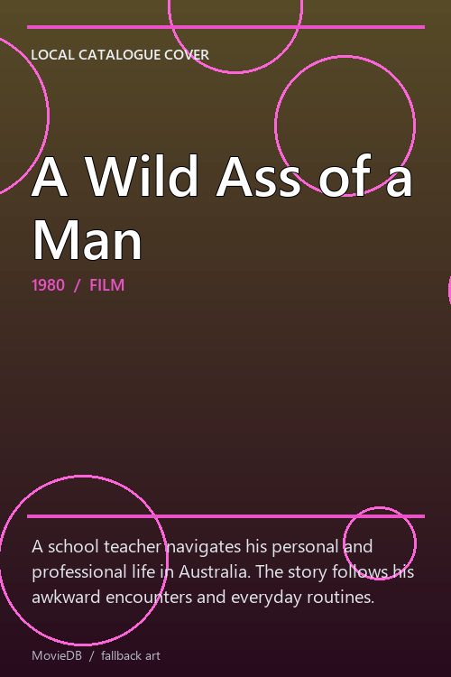 A Wild Ass of a Man poster