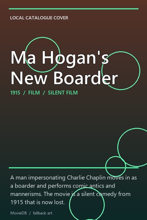 Ma Hogan's New Boarder poster