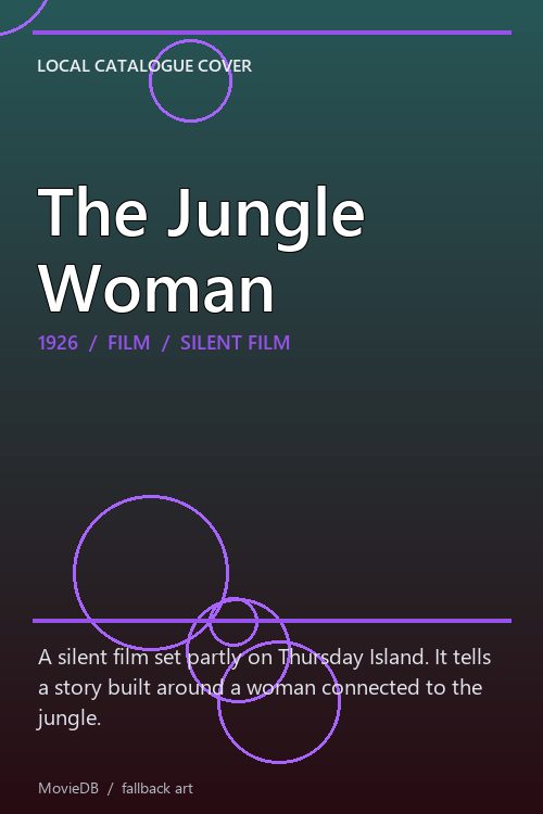 The Jungle Woman poster