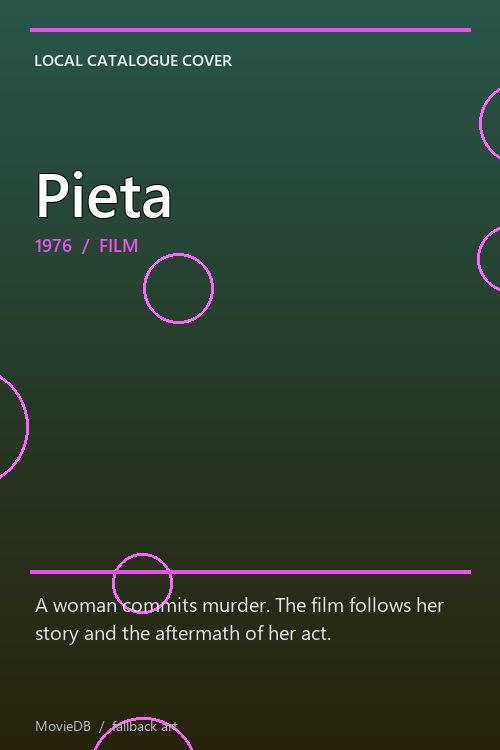 Pieta poster