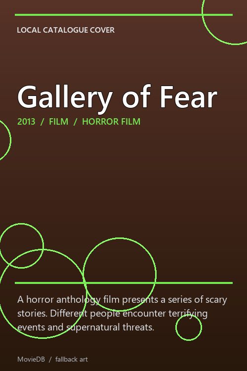 Gallery of Fear poster