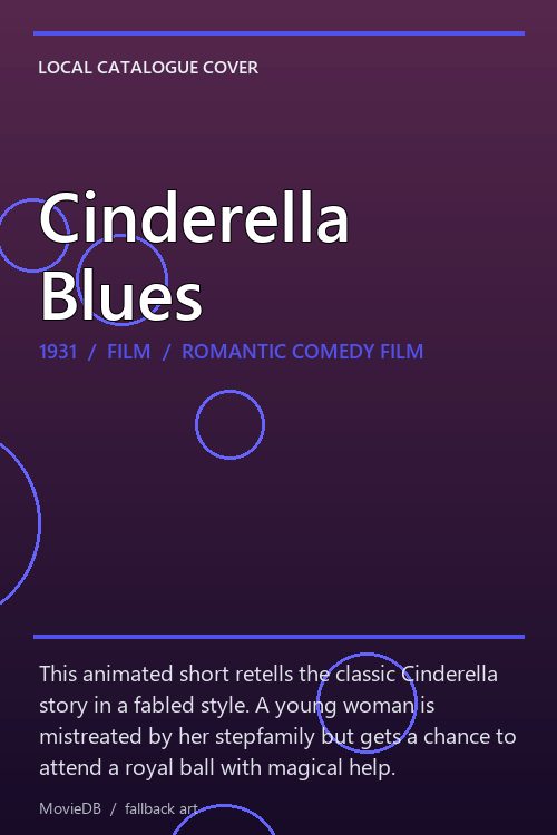 Cinderella Blues poster