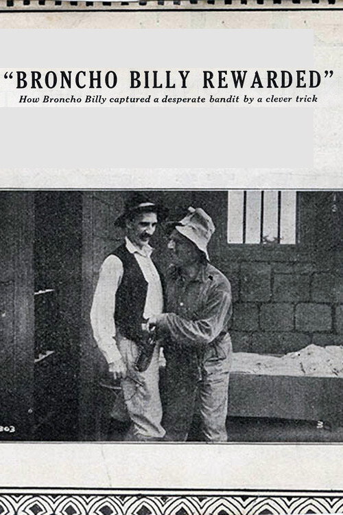 Broncho Billy Rewarded poster