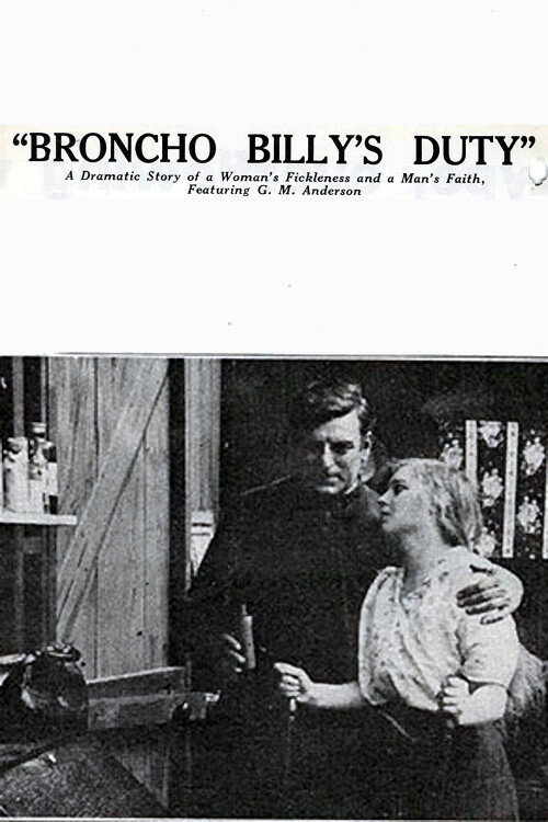 Broncho Billy's Duty poster