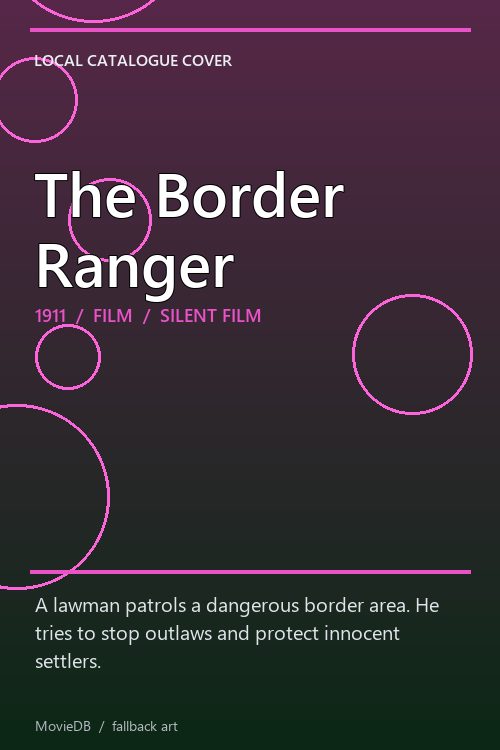 The Border Ranger poster
