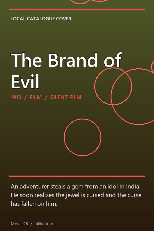 The Brand of Evil poster