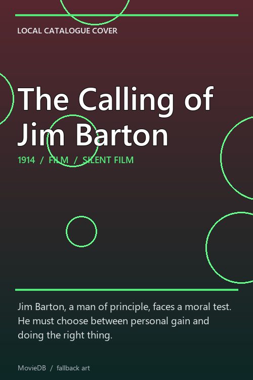 The Calling of Jim Barton poster