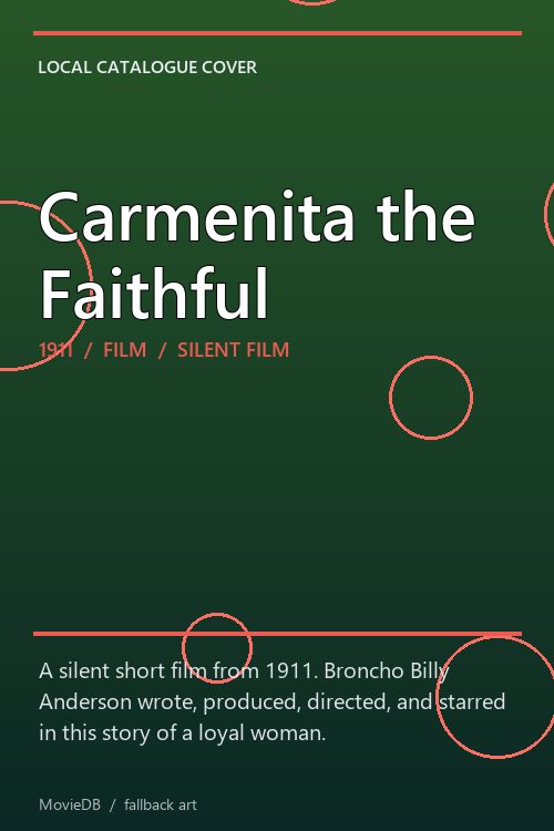 Carmenita the Faithful poster