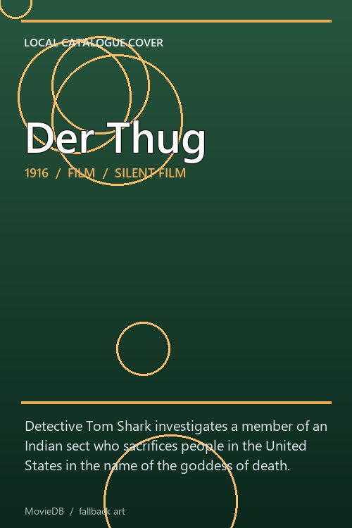 Der Thug poster