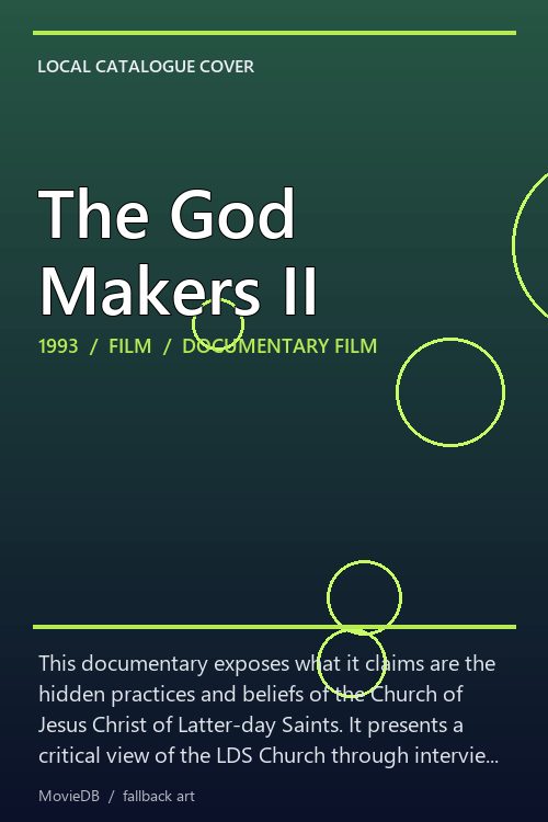 The God Makers II poster