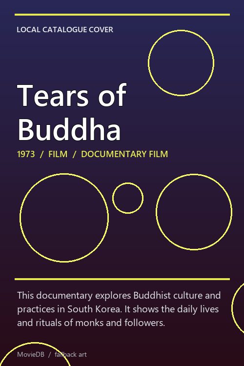 Tears of Buddha poster