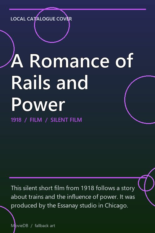 A Romance of Rails and Power poster