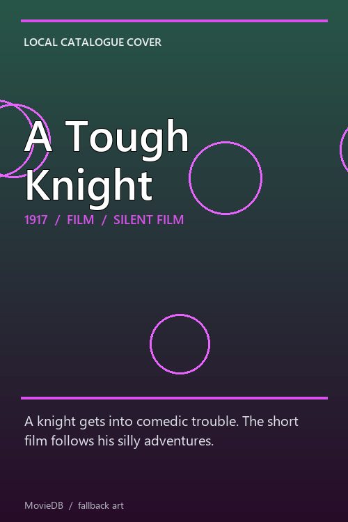 A Tough Knight poster