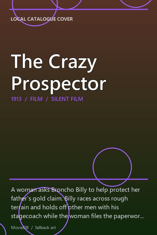 The Crazy Prospector poster