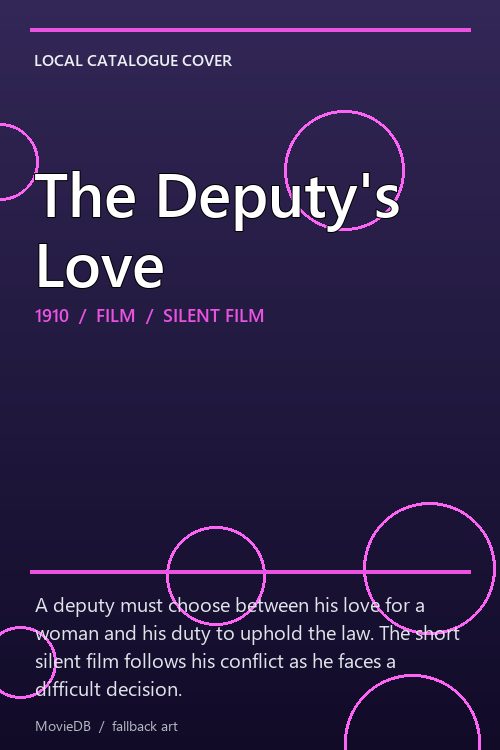 The Deputy's Love poster