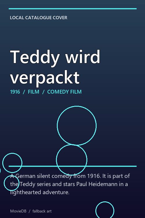 Teddy wird verpackt poster