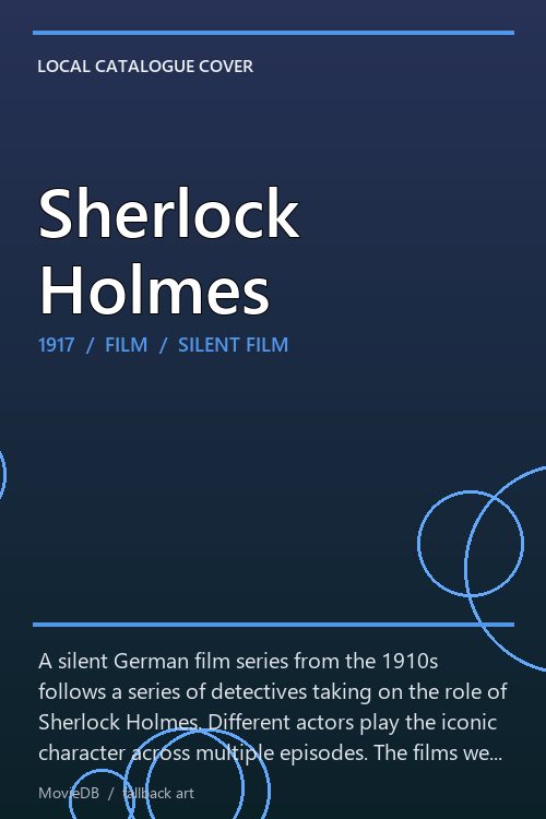 Sherlock Holmes poster