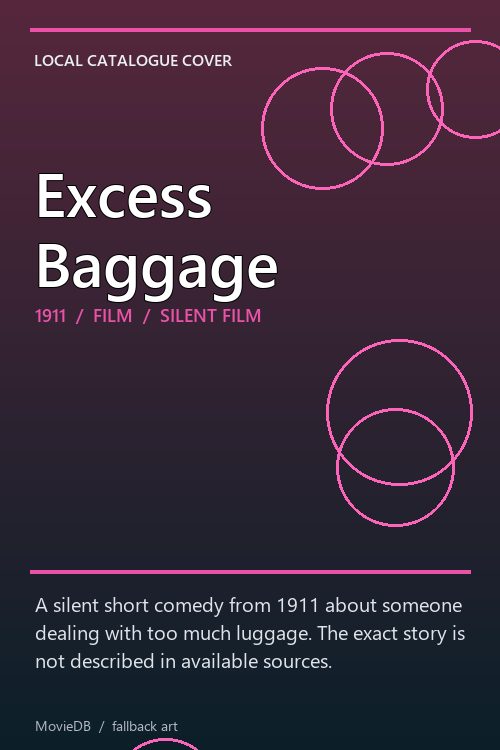 Excess Baggage poster