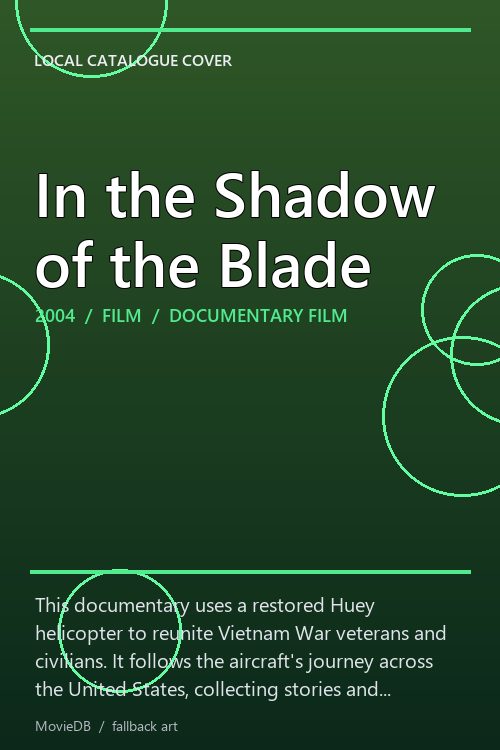 In the Shadow of the Blade poster