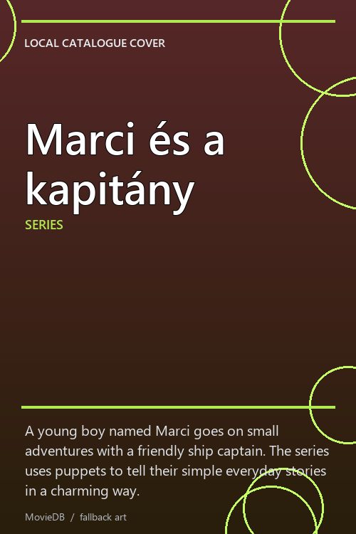 Marci és a kapitány poster