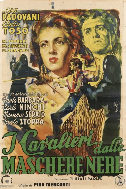 I cavalieri dalle maschere nere poster
