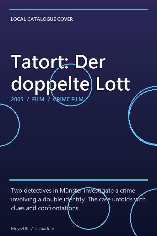 Tatort: Der doppelte Lott poster