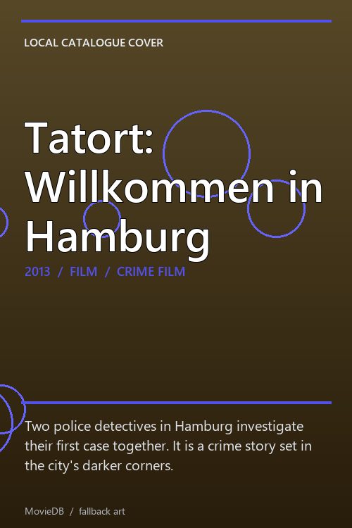 Tatort: Willkommen in Hamburg poster