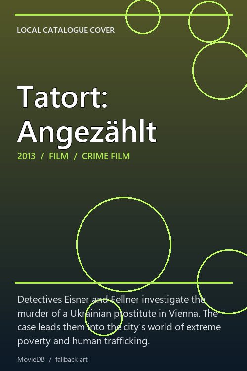 Tatort: Angezählt poster