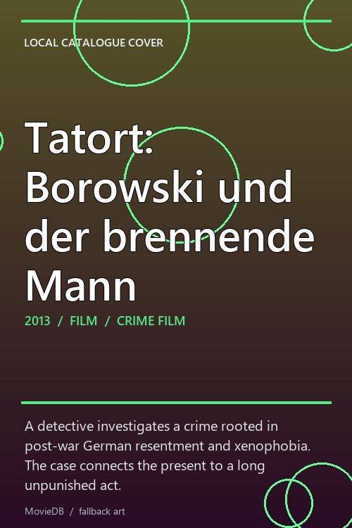 Tatort: Borowski und der brennende Mann poster