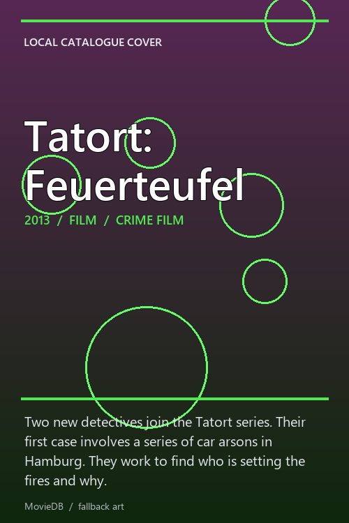 Tatort: Feuerteufel poster