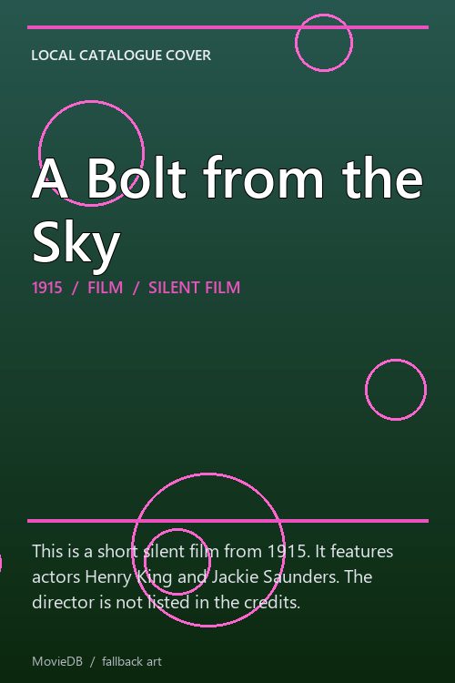 A Bolt from the Sky poster
