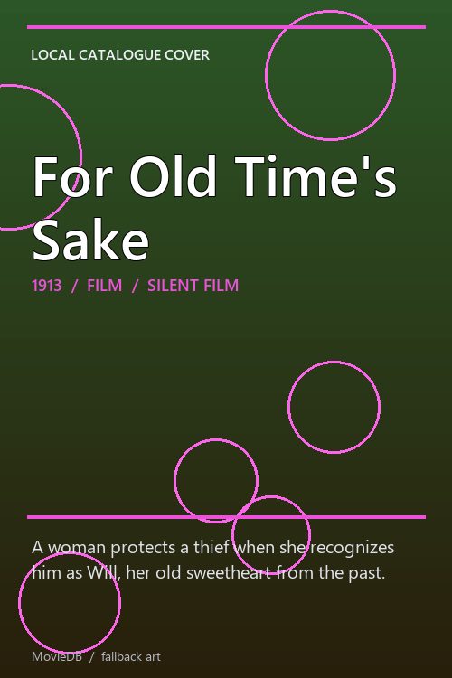 For Old Time's Sake poster