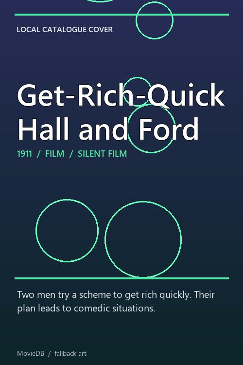 Get-Rich-Quick Hall and Ford poster