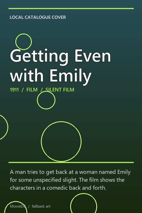 Getting Even with Emily poster