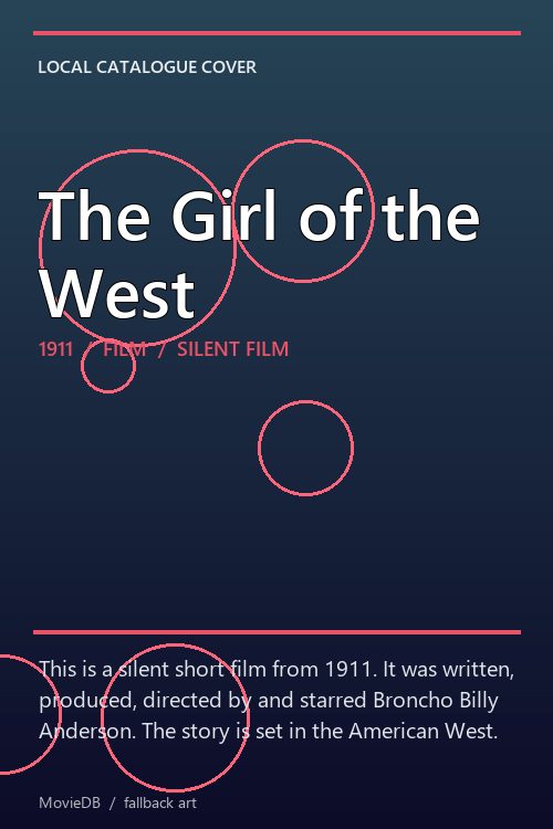 The Girl of the West poster