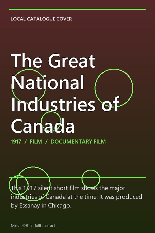 The Great National Industries of Canada poster