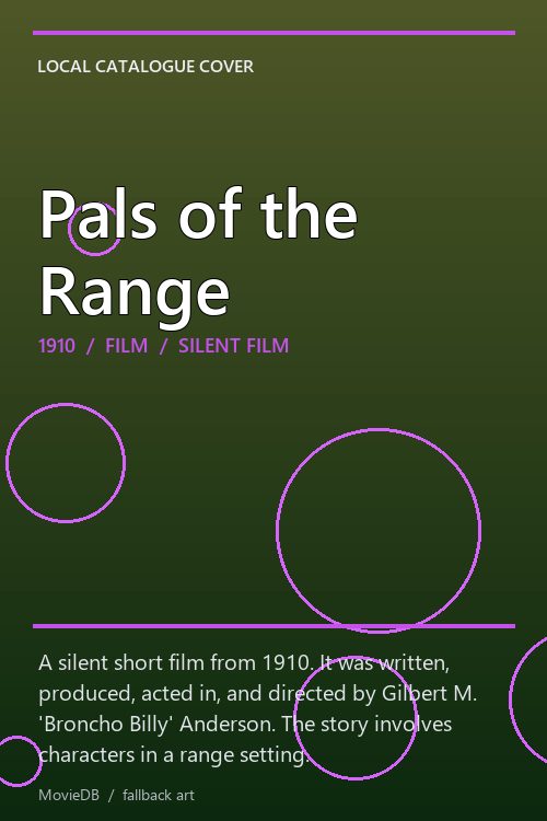 Pals of the Range poster