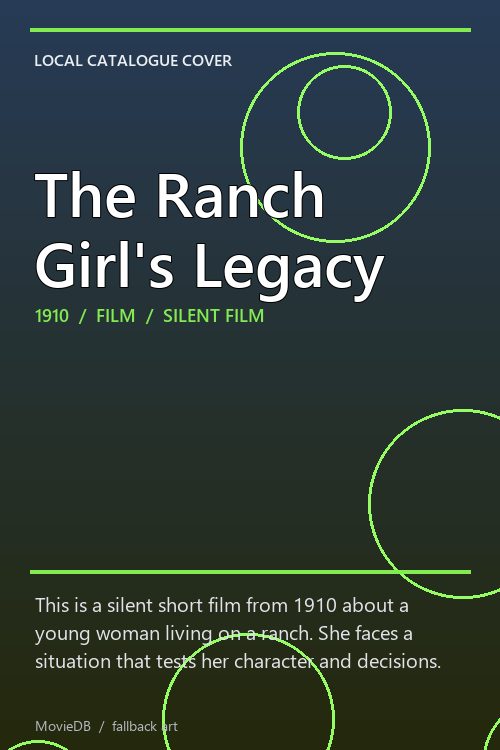The Ranch Girl's Legacy poster