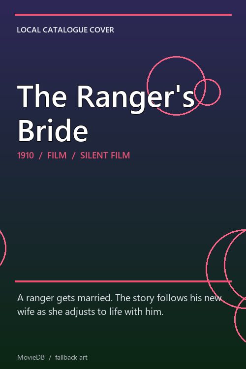 The Ranger's Bride poster