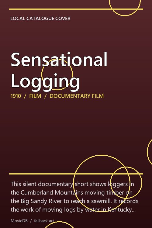 Sensational Logging poster