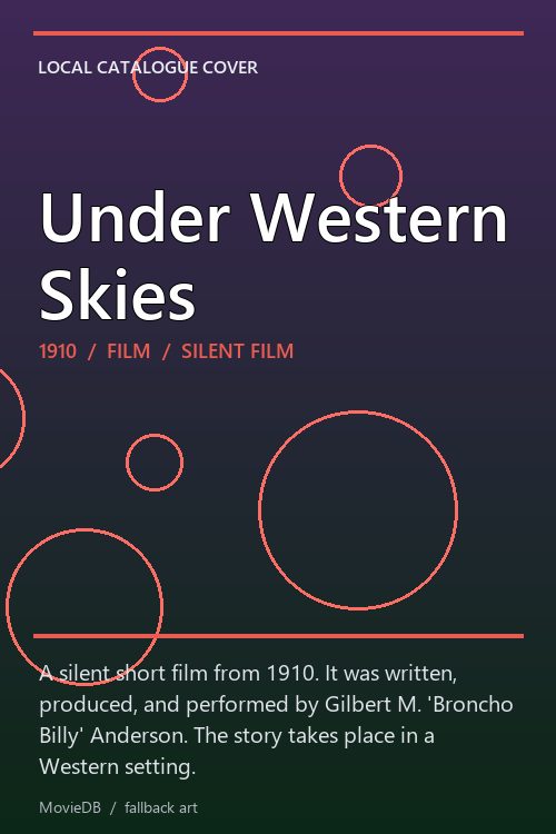 Under Western Skies poster