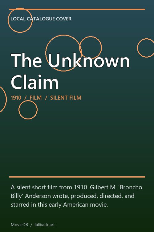 The Unknown Claim poster