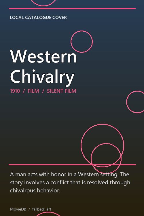 Western Chivalry poster