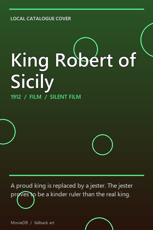 King Robert of Sicily poster